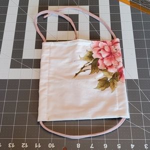 Hawaiian Print Cotton Face Mask Drawstring